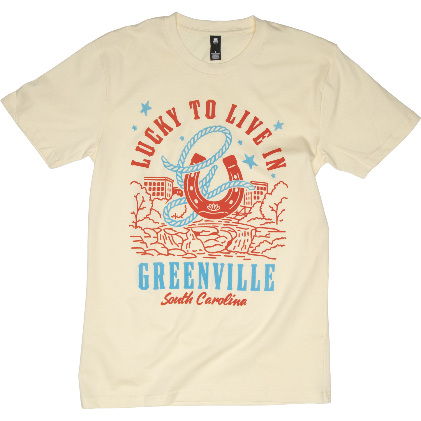 Greenville Lucky River Unisex Short Sleeve Tee