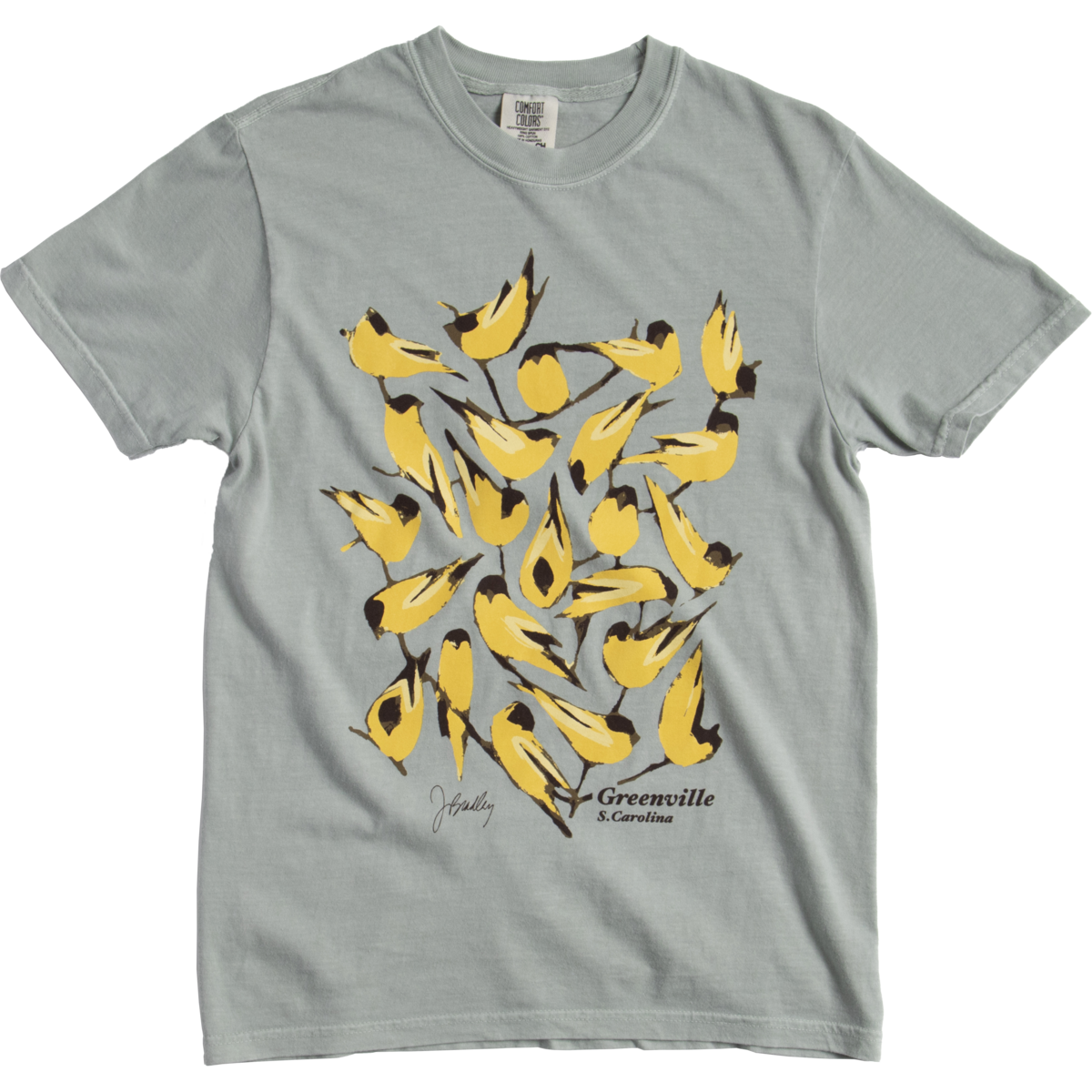 Greenville Goldfinches Unisex Short Sleeve Tee