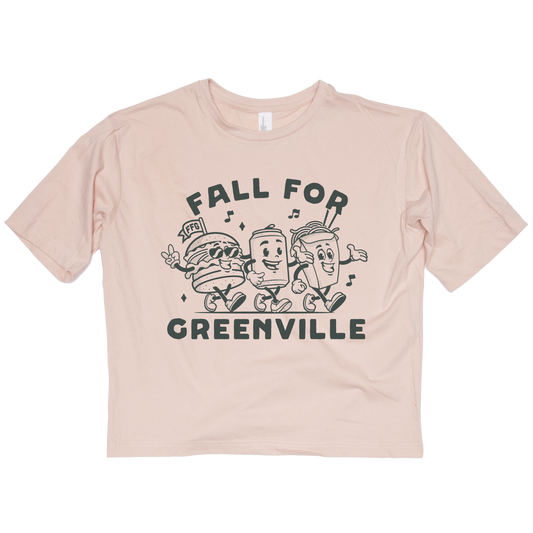 Fall For Greenville Cartoon Women's Short Sleeve Tee