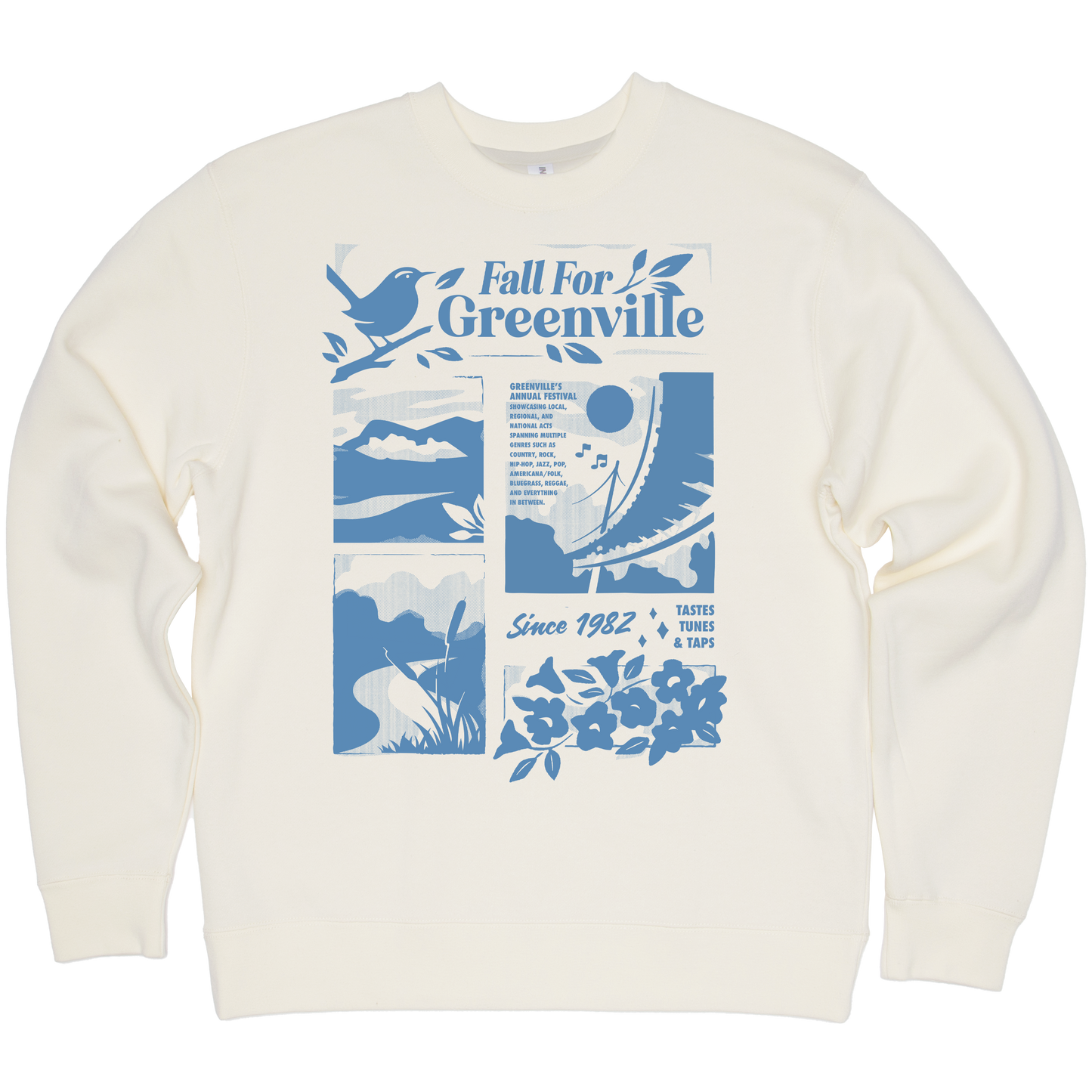 Fall For Greenville Blocks Unisex Sweatshirt