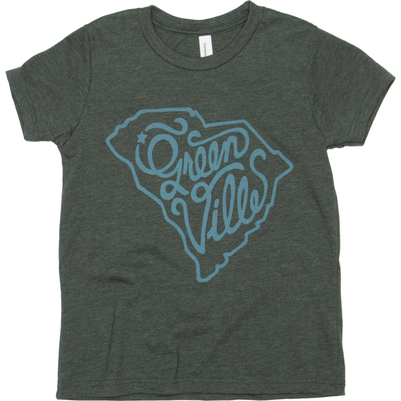 Greenville State Youth Short Sleeve Tee