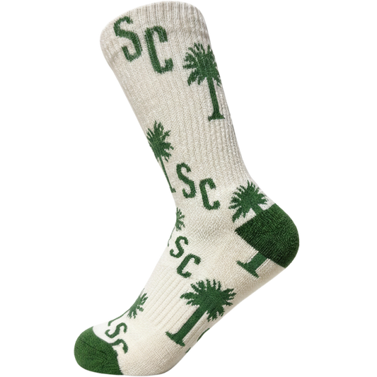 Palmetto Pattern Sock